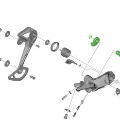 Shimano Unité D'axe Pour Support De Dérailleur RD-M6100 -Freins Soldes Boutique Shimano Achseinheit fur RD M6100 Schaltwerk Halter Y3HK98010 c