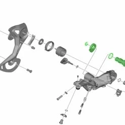 Shimano Unité D'axe Pour Support De Dérailleur RD-M9100 7 Shimano Unité D'axe Pour Support De Dérailleur RD-M9100 -Freins Soldes Boutique Shimano Achseinheit fur RD M9100 Schaltwerk Halter Y3FA98010 c