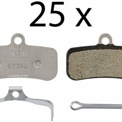 Shimano Plaquettes D03S Resin Disc (emballage Atelier De 25 Pièces)