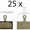 Shimano G05S-RX Plaquettes De Disque En Résine (emballage De 25 Pièces) -Freins Soldes Boutique Shimano G05S RX Resin Disc Belage EBPG05SRXBS a