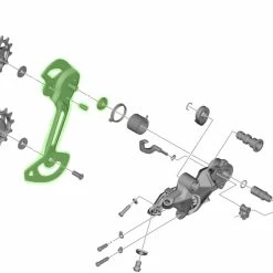 Shimano Guide-chaîne Pour RD-M8100 SGS -Freins Soldes Boutique Shimano Kettenleitblech fur RD M8100 SGS