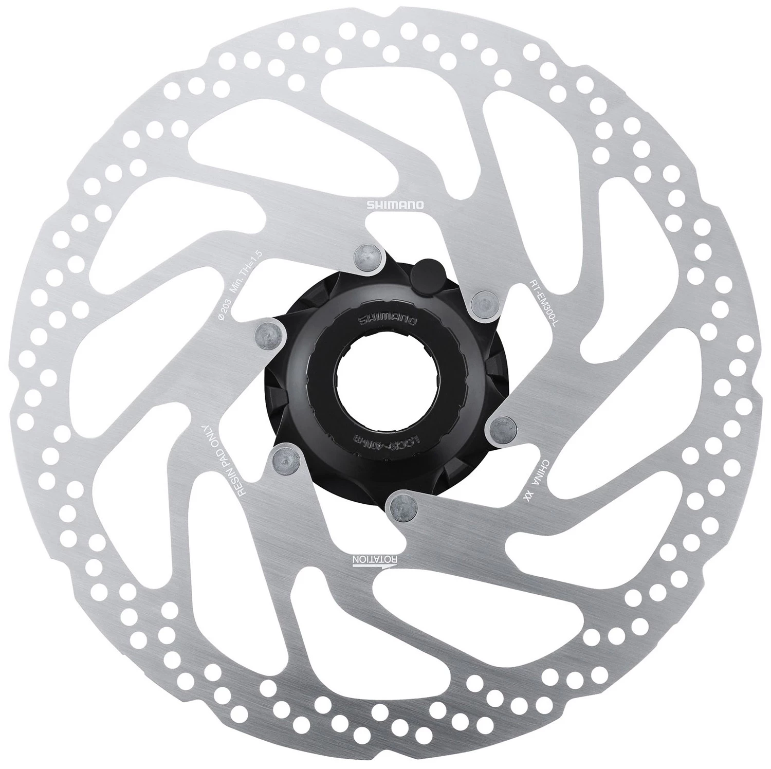 Shimano STEPS RT-EM300 Disque De Frein Center-Lock Pour Vélo électrique 6 Shimano STEPS RT-EM300 Disque De Frein Center-Lock Pour Vélo électrique – Image 4