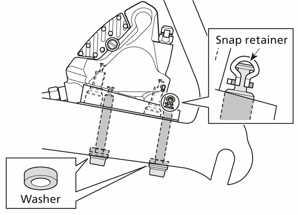 Shimano SM-MA-R160D/D Adaptateur De Montage à Plat Pour Rotor Arrière De 160mm 5 Shimano SM-MA-R160D/D Adaptateur De Montage à Plat Pour Rotor Arrière De 160mm – Image 3