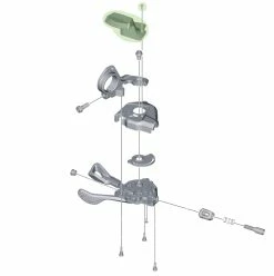 Shimano Indicateur De Vitesse Pour SL-M8000 Gauche -Freins Soldes Boutique Shimano Ganganzeige SL M8000 links Y03L98050 c