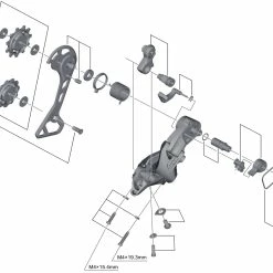 Shimano Guide-chaîne Intérieur Pour RD-M8000 7 Shimano Guide-chaîne Intérieur Pour RD-M8000 -Freins Soldes Boutique Shimano Kettenleitblech Innen fur RD M8000