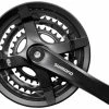 Shimano TOURNEY FC-TY501 Manivelle Carrée 6/7/8 Vitesses 48/38/28 -Freins Soldes Boutique Shimano TOURNEY FC TY501 Vierkant Kurbel 48 38 28 black EFCTY501C888CLB